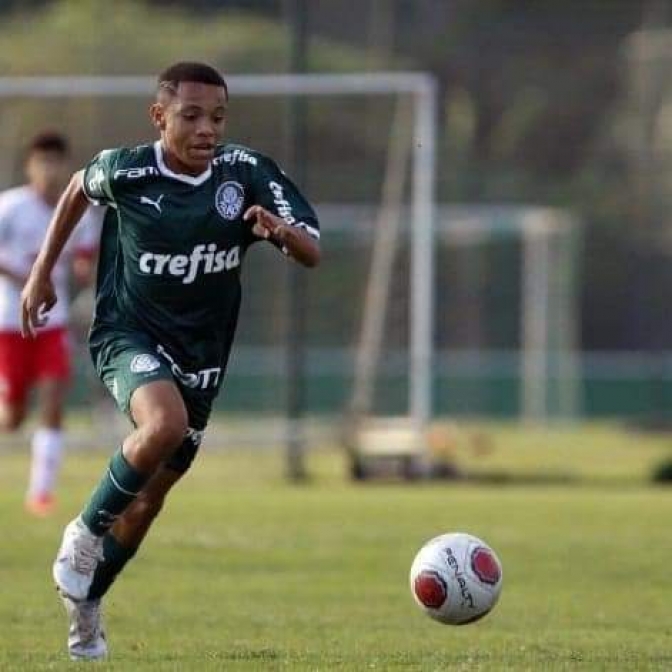 ANDRADINENSE É O NOVO INTEGRANTE DAS CATEGORIAS DE BASE DO PALMEIRAS