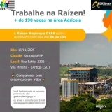 Raizen faz feirão de vagas em Andradina