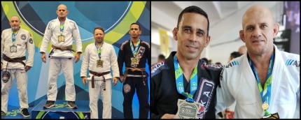 Sargento Luciano da PM de Andradina conquista terceiro lugar em Campeonato de Jiu-jitsu