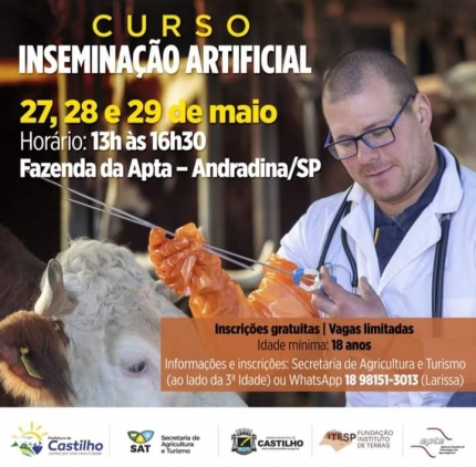 Reunião prepara produtores para o próximo curso de Inseminação Artificial em Castilho