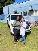 Em Três Lagoas vereadora Sirlene tem indicação atendida conseguindo 02 carros para saúde do Distrito de Arapuá