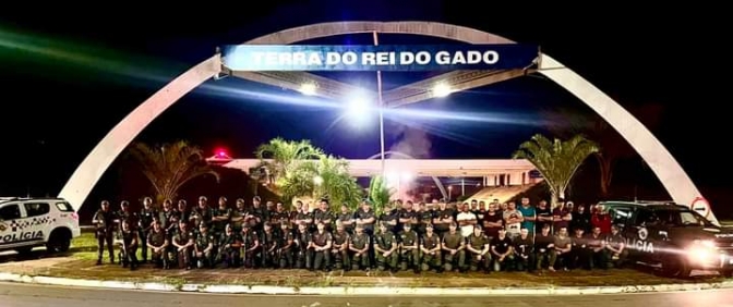 POLÍCIA MILITAR REALIZA SIMULAÇÃO DE OCORRÊNCIA DE ROUBO NO SHOPPING DE ANDRADINA