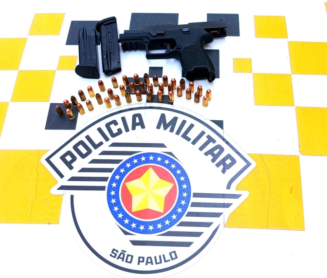 Polícia Rodoviária de Andradina prende motorista por porte ilegal de arma de fogo na rodovia SP 563