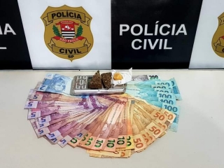 DISE de Andradina prende morador com droga e quase 2 mil reais, alvo de investigação Jardim Europa