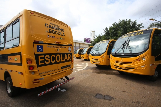 Polícia Civil de Lucélia investiga furto de peças de 06 ônibus da Prefeitura Municipal