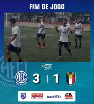 Vitória e Liderança!  Andradina Esporte Clube vence União Suzano