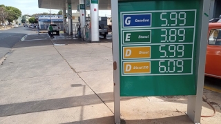 Penápolis: preço da gasolina chega até R$ 6,09 após reajuste