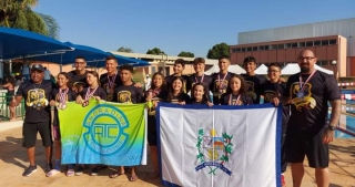 Natação andradinense conquista 12 medalhas nos Jogos Regionais em Araçatuba