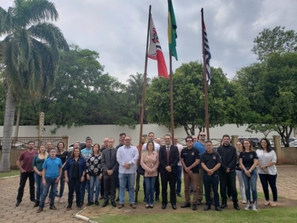 Polícia Civil faz alusão ao dia em homenagem a instituição paulista em Dracena