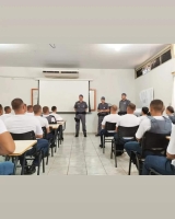 COMANDANTE DO POLICIAMENTO DO INTERIOR OITO VISITA A ÁREA DO 25º BPM/I DE DRACENA