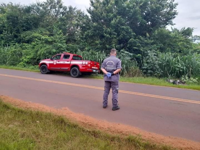 Motociclista fica ferido em acidente na vicinal que liga Castilho a Nova Independência