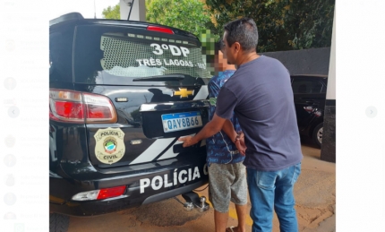 Forças policiais colocam ladrão na cadeia em Três Lagoas