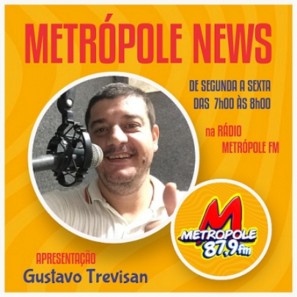 Rádio Metrópole de Andradina inicia programação matinal de notícias com o jornalista Gustavo Trevisan