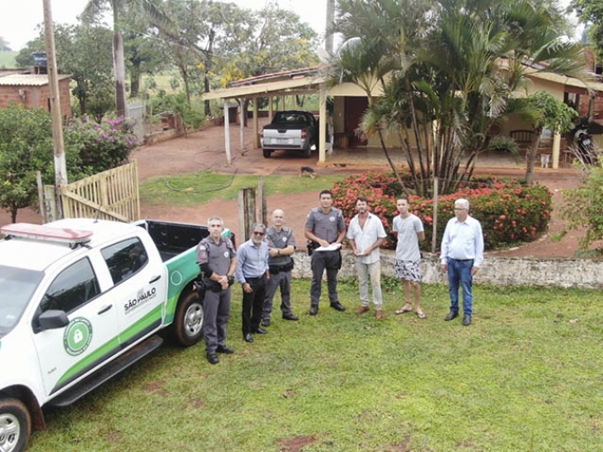 Prefeitura de Castilho e Polícia Militar realizam rondas na zona rural com Atividade Delegada