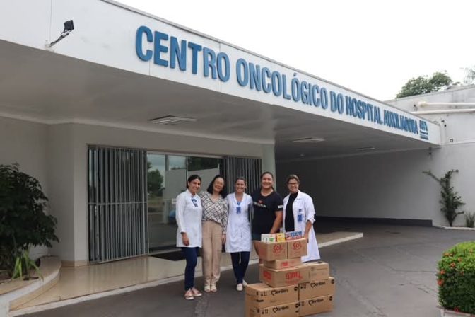 Hospital Auxiliadora de Três Lagoas recebe doação de 700 gelatinas