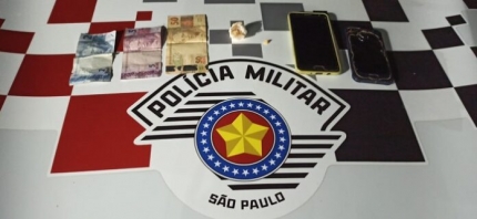 Polícia Militar prende homem por Tráfico de Drogas na SP-563 em Tupi Paulista