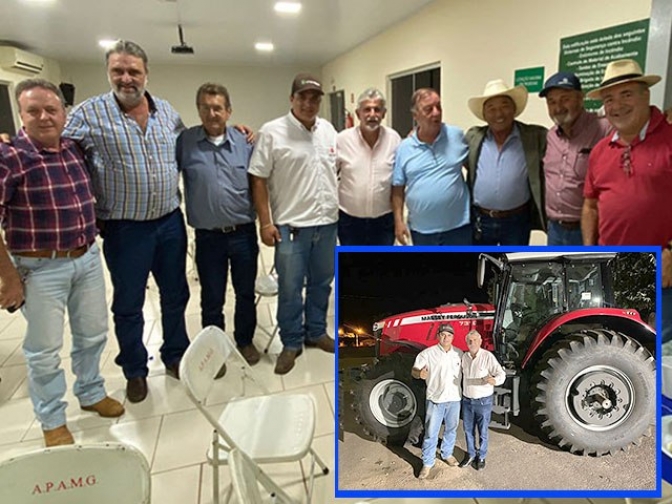 Representante da Massey Ferguson apresenta nova linha a produtores de Guaraçaí