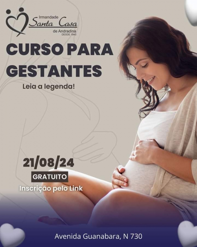 Curso para Gestantes e Acompanhantes de Parto na Santa Casa de Andradina