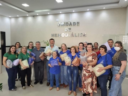 SANTA CASA DE DRACENA RECEBE DOAÇÃO DE MANTAS REALIZADA PELA FRAFEM ‒ FRATERNIDADE FEMININA DA LOJA MAÇÔNICA SOLIDARIEDADE E FIRMEZA