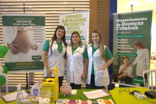 Unimed participa da Feira da Saúde de Andradina