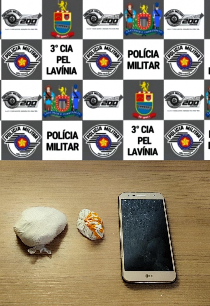 Polícia Militar de Lavínia prende moradora de São Paulo por tráfico de drogas