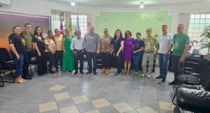 Prefeito Paulo Boaventura e equipe definem estratégias para fortalecer a saúde em Castilho
