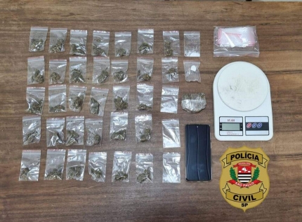 Polícia Civil de Birigui prende jovem com maconha e cocaína