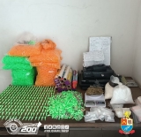 POLÍCIA MILITAR PRENDE DUPLA POR TRÁFICO DE DROGAS EM BIRIGÜI
