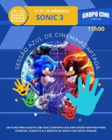 Cinema faz “Sessão Azul” para pessoas com distúrbios sensoriais em Andradina