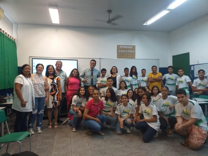 Polícia Civil faz palestra de Prevenção ao Suicídio em escola Municipal de Nova Independência