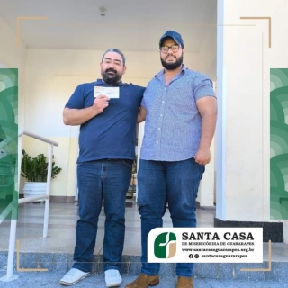 Santa Casa de Guararapes recebeu doação de cinco mil reais