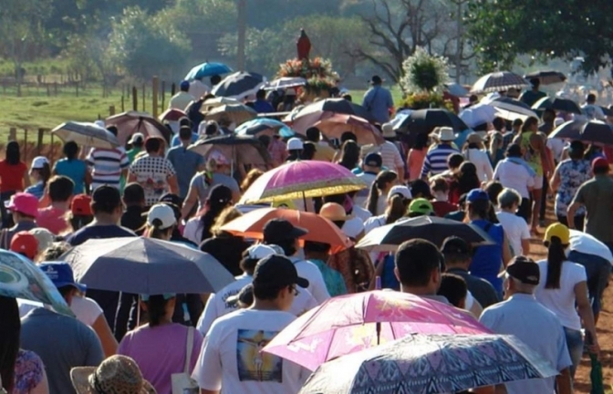 Domingo tem procissão do Bom Jesus da Lapa em Andradina