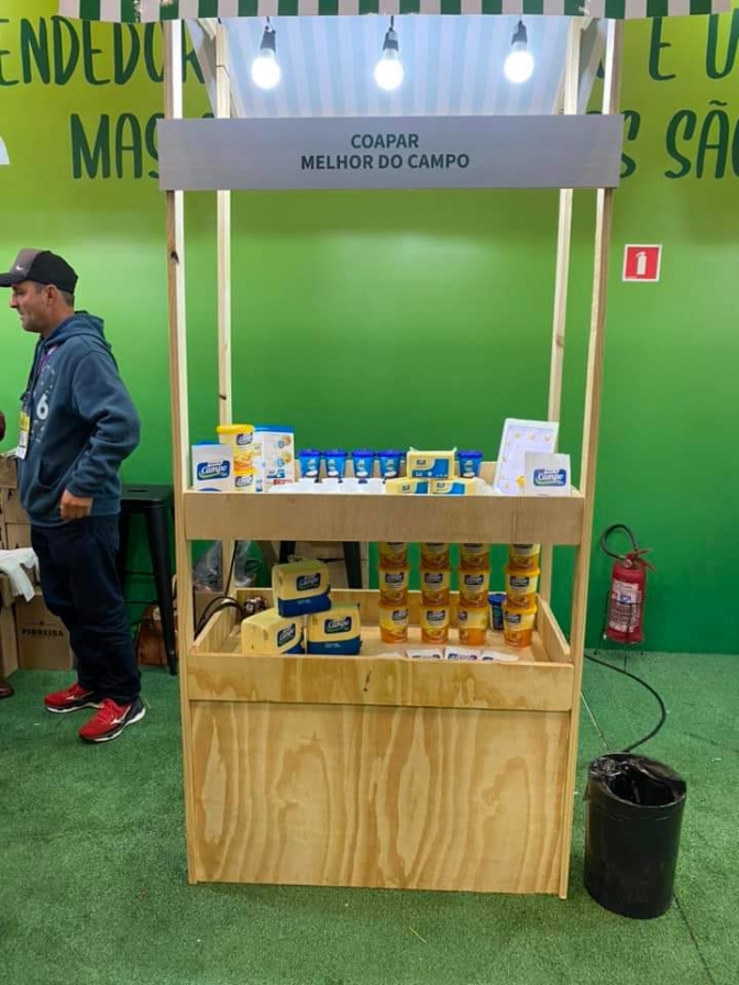 Produtos Melhor do Campo de Andradina presente na Mesa do São Paulo Expo