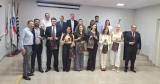 Diretoria da OAB SP - Subsecção Andradina (91ª) entrega carteira da OAB para novos advogados