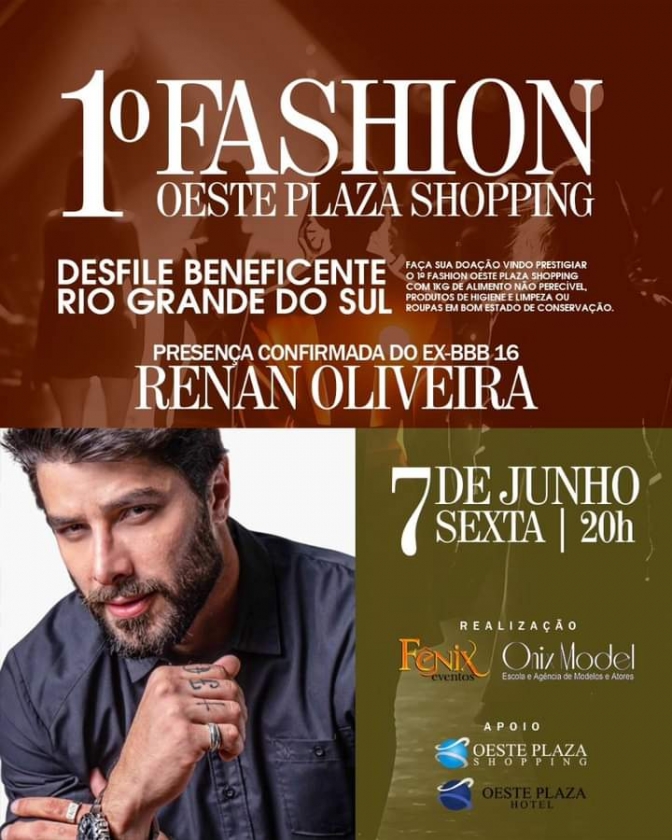 1° Fashion Oeste Plaza Shopping em Andradina