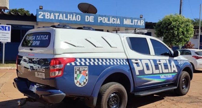 Polícia Militar de Três Lagoa flagra morador furtando casa no bairro São Carlos