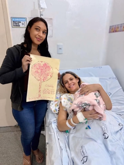 Santa Casa de Andradina faz parto humanizado e mãe agradece