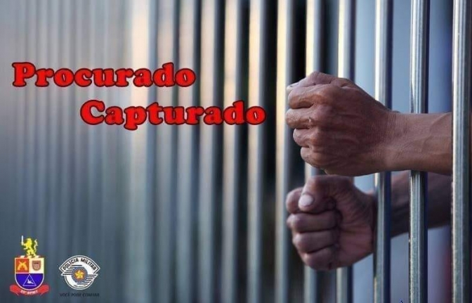 POLÍCIA MILITAR CAPTURA PROCURADO DA JUSTIÇA EM SANTA MERCEDES