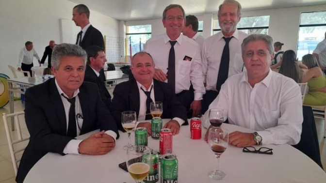 Irmãos da Loja Homero Rodrigues Silva de Andradina participam de reunião com Sereníssimo da GLESP em Campo Grande MS