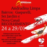 Andradina Limpa vai chegar ao Gasparelli