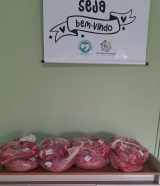 Morador doa 24 kg de carne para Santa Casa de Pereira Barreto