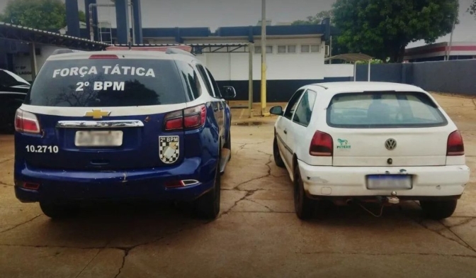 Polícia Militar de Três Lagoas recupera veículo furtado em operação no bairro Vila Nova