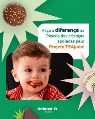 UNIMED ARAÇATUBA: Celebre a Páscoa com solidariedade!