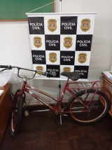 DIG DE ANDRADINA RECUPERA BICICLETA FURTADA NO CENTRO COMERCIAL