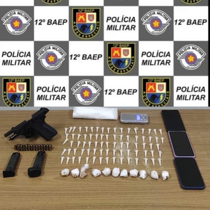 12° BATALHÃO DE AÇÕES ESPECIAIS DE POLÍCIA PRENDE 02 PESSOAS EM ARAÇATUBA