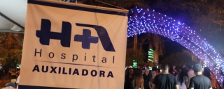 Em Três Lagoas Hospital Auxiliadora marca presença na praça beneficente em prol da UTI Neonatal