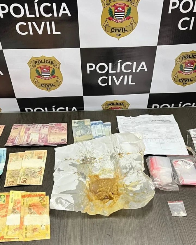 AÇÃO CONJUNTA ENTRE DEIC DE RIO PRETO E DISE CATANDUVA RESULTA EM PRISÃO POR TRÁFICO E APREENSÃO DE DROGAS