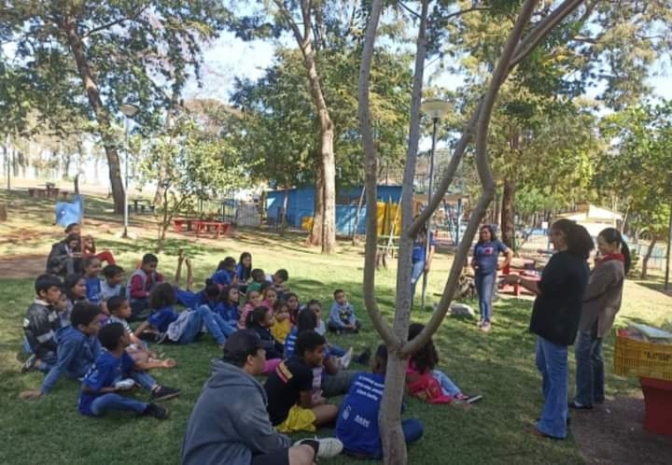 Alunos do Renascer de Castilho ganham passeio na Cidade da Criança em Ilha Solteira