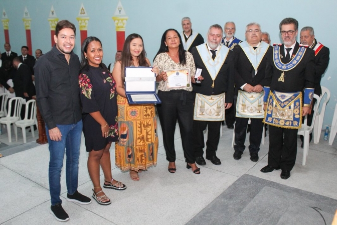 Loja Maçônica Cavalheiros de Andradina realizou homenagem ao saudoso irmão Jorge Francisco Máximo