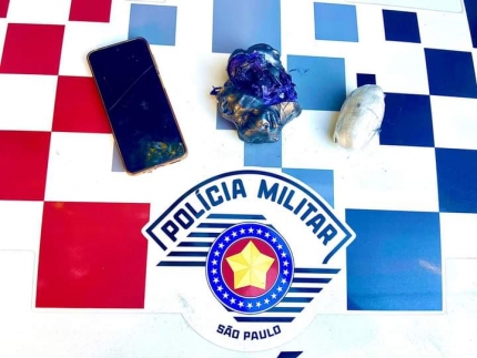 Polícia Militar de Mirandópolis prende moradora de São Paulo por tráfico de drogas